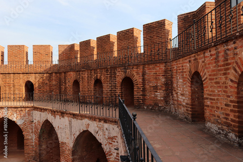 Fototapeta Naklejka Na Ścianę i Meble -  Alanya Red Tower in Alanya Town, Antalya, Turkey
