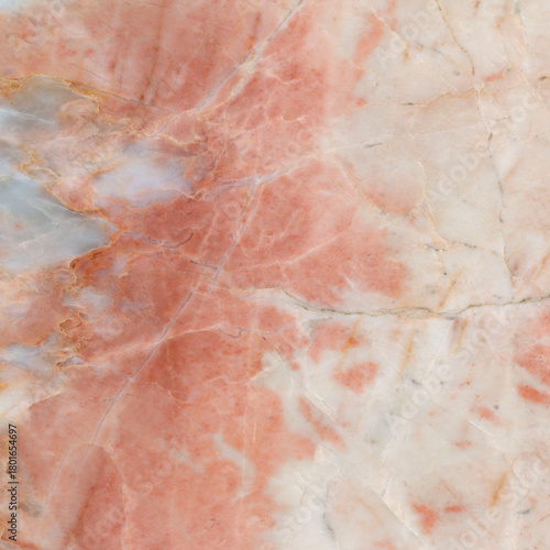 Pink Onyx Marble Veining Close-Up Texture