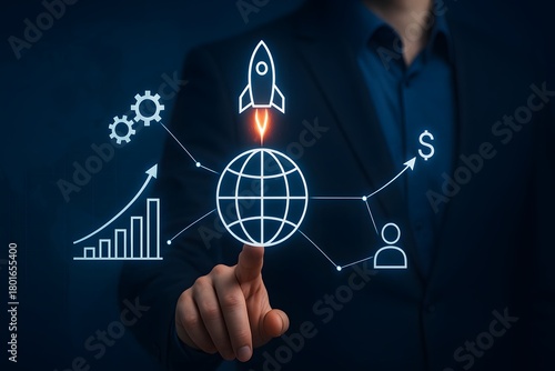 International startup launch connecting growth finance and customer networks