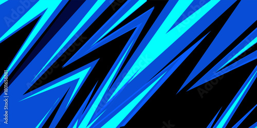 Abstract sporty background with exclusive colors. Abstract racing graphic design, vector design for vehicle wrap, t-shirt, jersey, gamer, esport, racing car, rally, and adventure ready to print.