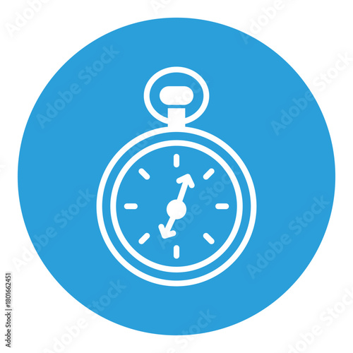 Stop watch Vector Icon which can easily modify or edit