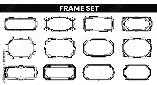 Create dynamic designs with this incredible frame set for your work