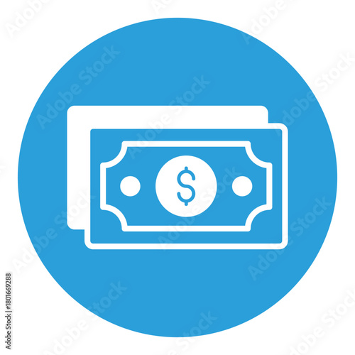 Currency Vector Icon which can easily modify or edit