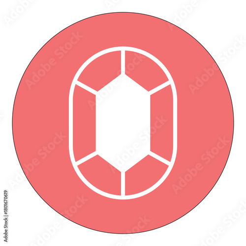 Diamond Vector Icon which can easily modify or edit