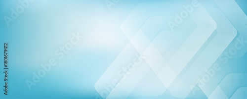 Digital hexagonal blue abstract background. Digital futuristic technology concept with hexagons. Geometric stripe line art design for poster, brochure, cover, banner, website, header