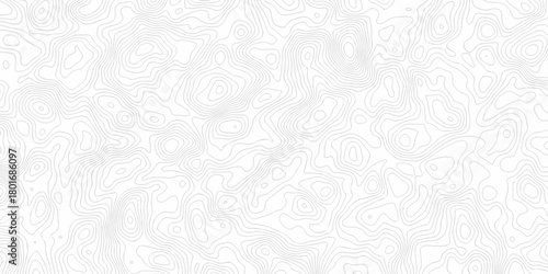 Minimal vector topo paper lines Topographic contour lines grid map seamless pattern. Geographic mountain relief. abstract lines background. 
