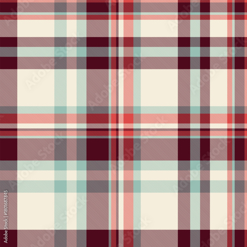 Wallpaper Mural Classic plaid pattern with a modern, muted color palette. Suitable for backgrounds, textiles, or graphic design. Evokes warmth, tradition,  style. Torontodigital.ca