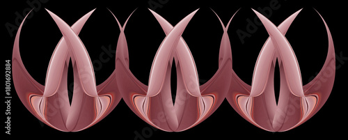  Horns in a beautiful geometric arrangement