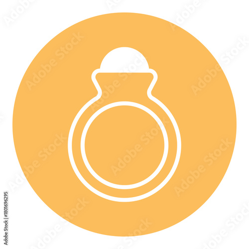 Diamond Ring Vector Icon which can easily modify or edit