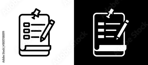 Query whiteblack icon