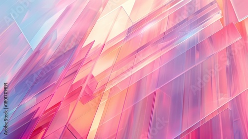 pastel futuristic background with soft pink, blue, and violet gradients