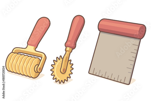 Three essential tools for making homemade pasta dough and pastries