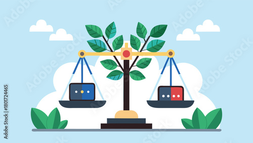 Vibrant digital illustration of diverse green leaves and foliage sprouting and growing symbolizing nature s renewal and organic growth perfect for environmental themes