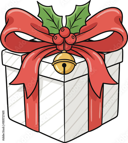 gift box with bow 
