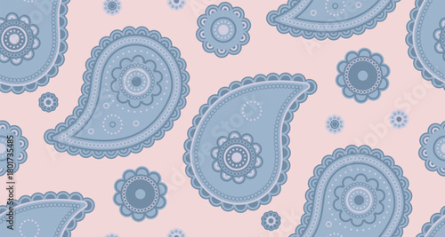 Doodle effortless chic image. Calligraphic vintage as modern tribal. Foliage linen in old repetition.