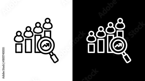 Competitor Analysis With Icon Set Design