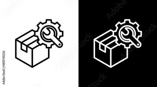 Product Maintenance With Icon Set Design