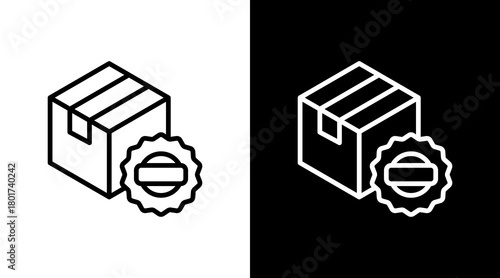 Product Branding With Icon Set Design