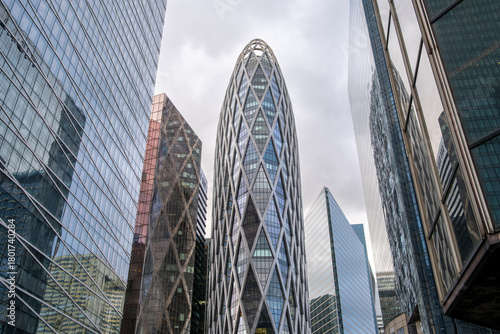 Architecture in La Defense, paris rises with modern towers shaping a corporate skyline where reflections and verticality connect business and urban finance