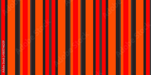 Vibrant vertical stripes in bold red and black create a dynamic, energetic pattern. Perfect for backgrounds, textiles, or web design, this graphic offers a striking visual impact.