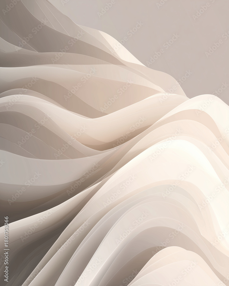 Obraz premium Abstract minimal white background