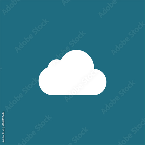 vector cloud icon