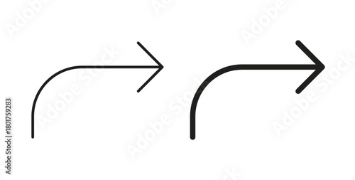 Reply icon line and filled style suitable for web and mobile application