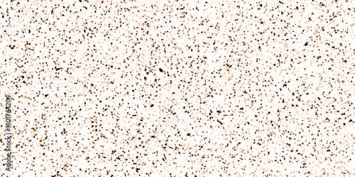Terrazzo flooring texture polished stone and grain noise pattern old surface marble for background. brown and white paper and marble texture. quartz surface for bathroom or kitchen countertop.