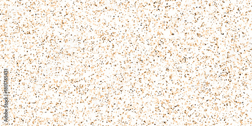 Terrazzo flooring texture polished stone and grain noise pattern old surface marble for background. brown and white paper and marble texture. quartz surface for bathroom or kitchen countertop.