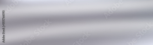 Minimal silver mirror gradient with delicate shine. Abstract metallic reflections and soft glass feel define a clean silver gradient.