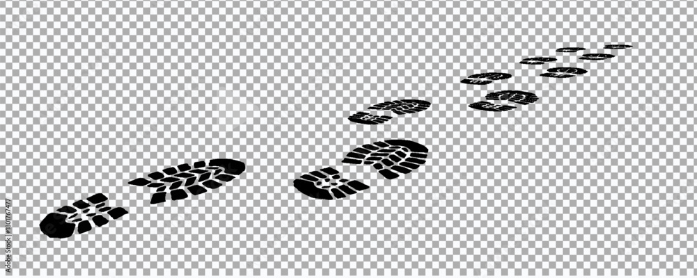 Naklejka premium Paw print pets waling icon background