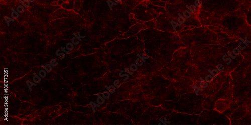 Dark red scratch and crack grunge distressed dust wall background. panorama dark red stone marble slate backdrop vintage background. pattern and texture of cracks, scratch rusty wall and chip.