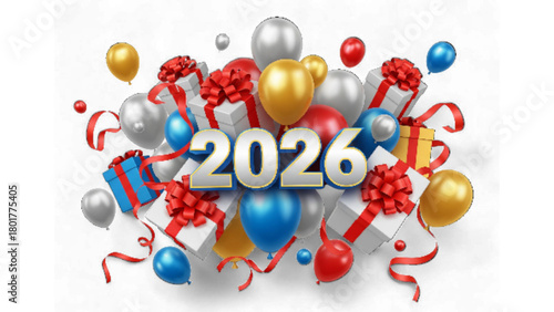 happy birthday balloons