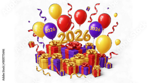 happy birthday balloons