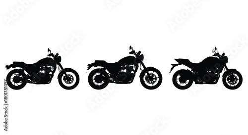 Motorcycle collection for transportation concept