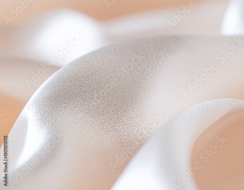 Abstract Ethereal Cloud Smoke Texture Soft White Pale Pink Beige