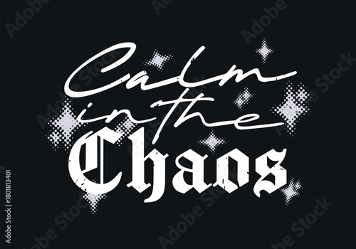 Motivational Quotes Typography T-shirt Design Hand Drawn Graffiti Style Star Vector