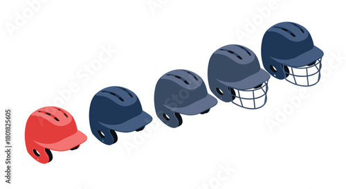 Evolution of baseball helmets: from classic to modern protective gear