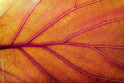 bright autumn leaf as backg...