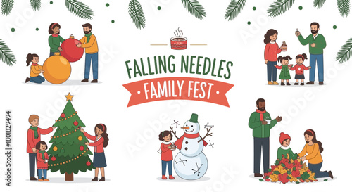 Falling Needles Family Fest A Celebration of Winter Traditions and Togetherness