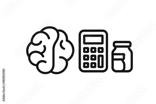 Financial planning and calculation for brain health and medication costs