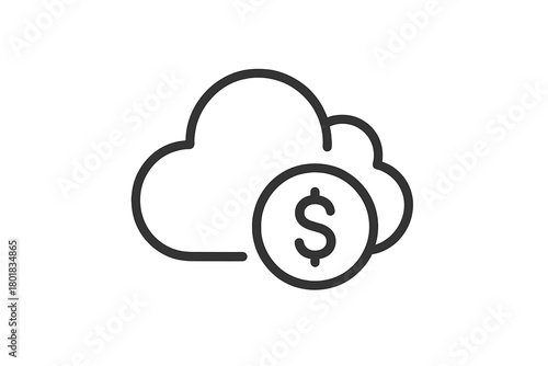 Financial management and monetization of digital cloud storage computing services