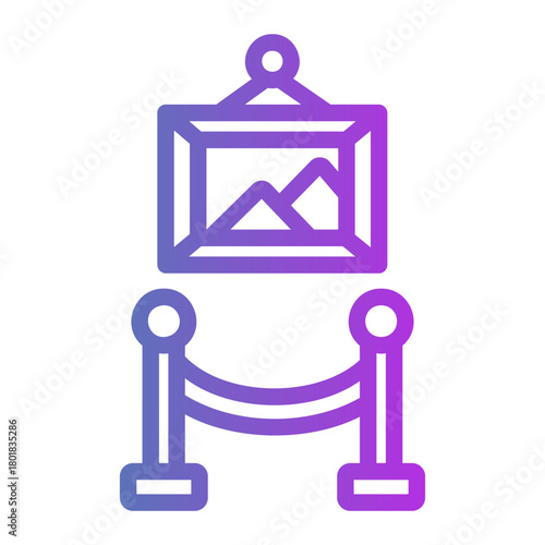 museum Gradient icon