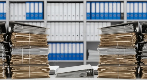 Office Overload Documents  Binders.