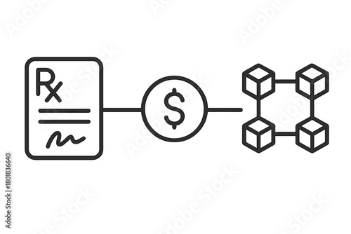 Secure blockchain network managing medical prescription transactions and healthcare costs