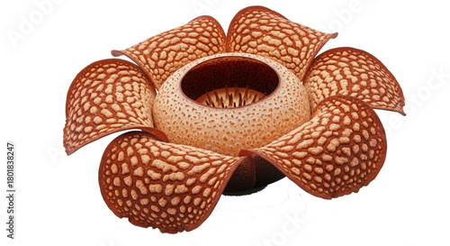 Rafflesia Arnoldii Detailed View of the Worlds Largest Flower.