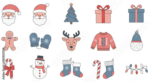 Minimal vector illustration bundle featuring elegant animal silhouettes, festive botanical frames, seasonal greeting cards, abstract conceptual collages, and refined modern design assets for Adobe Sto