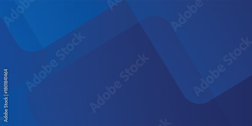 Abstract blue background with glowing geometric lines. Modern blue gradient square shape design