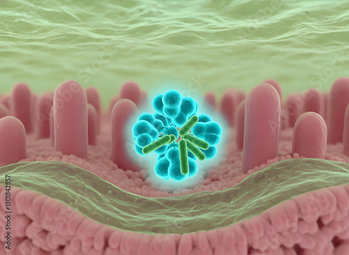 Secretory IgA Agglutination Capturing Bacteria in Intestinal Mucus