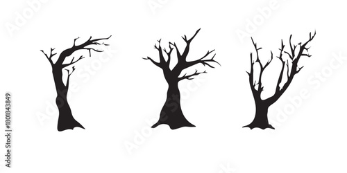 tree silhouette vector